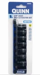 Quinn 3/8 In. Drive Metric Bolt Extractor Socket Set, 9-PIECE 59855 New Sealed. Fixed Price $27.99.