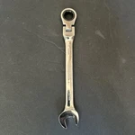 Husky 12MM Flex Head Ratcheting Combination Socket Crescent Wrench. Fixed Price $9.99.
