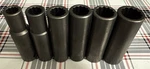 1994 Wright Tool 6PC Sae Deep 12PT Impact Socket Set 1/2 Dr 7/16 - 3/4 Usa. Fixed Price $72.25.