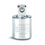 Proto J5254 Full Polish Chrome Finish Socket Adapter, 1/2" Female, 3/8". Fixed Price $22.14.
