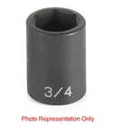 1/2" Drive X 3/4" Standard 2024R Grey Pneumatic 3/4IN.,1/2IN. Metal 729440465612. Fixed Price $15.50.