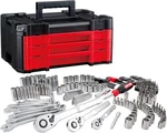 Craftsman 230PC Mechanics Set Socket Wrench Sae Metric W/ Toolbox CMMT45306. Fixed Price $203.90.