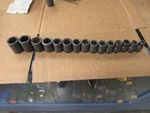 Snap-on 15PC Metric Shallow 6 Point Impact Socket Set 1/2 Drive 10-24MM. Fixed Price $199.95.