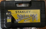 Stanley 92-802 Mechanics Tool Set 20 Piece Socket 1/4 Dr. Fixed Price $39.99.