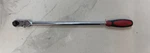Mac Tools VR22FRB 22" Long 1/2" Drive Flex Head Ratchet - Red Black Handle. Fixed Price $111.84.