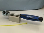 Kobalt 81739, 3/8IN. 90-TOOTH Comfort Grip Quick Release Ratchet, Vietnam. Fixed Price $13.75.