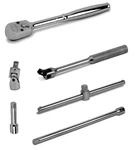 6PC 3/8" Drive Ratchet & Tools Set, Chrome Finish. Williams Usa #JHWDTB-6. Fixed Price $155.29.