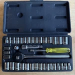 Great Neck Mustang Sae & Metric Socket Set 1/4" Drive 40PC No. PS040 Vintage. Fixed Price $29.95.