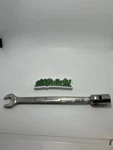 Snap-on FH022B Flex Head Open End Combination Wrench MM0925T (DRP026905). Fixed Price $49.95.