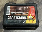 Craftsman 1/4 Drive 12-PIECE Socket Wrench Set 34781 Made In Usa Exc Cond!!. Fixed Price $39.00.