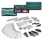 Duratech 149-PIECE Mechanics Tool Set, Include Sae/metric Sockets, 90-TOOTH R.... Fixed Price $144.70.