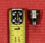 Snap-on Tools New F-308 3/8" Drive 1/4" Sae Point Double Square Socket Usa. Fixed Price $19.99.