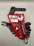 Brand New Craftsman 914018 7-PC Combination Wrench Set-universal Des (CJL007081). Fixed Price $34.99.