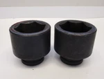 Wright Tools Standard Impact Socket 6864 2" Point 3/4IN Drive (lot Of 2). Fixed Price $65.00.