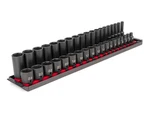Tekton 3/8 Inch Drive 6-POINT Impact Socket Set With Rails, 38-PIECE (6-24 Mm). Fixed Price $148.99.