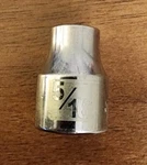 Craftsman Usa 5/16" Socket Point 3/8" Drive 45822 Etched & Stamped. Fixed Price $9.50.