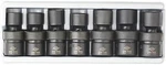 Sunex 2655 7 Piece 1/2-INCH Drive Universal Standard Metric Impact Socket Set. Fixed Price $140.99.