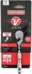 Craftsman V-series Ratchet, 1/4 Inch Drive, 4.5 Arc Swing 80-TOOTH CMMT86301V. Fixed Price $18.95.