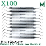 Dental Williams Explorer Probe 23 Color Coded Double Ended Instruments Set. Fixed Price $69.93.