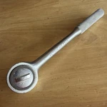 Action Tools 7-3/8" Long Ratchet Drive Knurled Handl Round Head 77JA Vtg Us. Fixed Price $14.95.