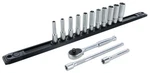 Wiha 33393 14 Piece Series Socket&ratchet Set W/ 3&6 Inch Extension Bars-metric. Fixed Price $58.71.