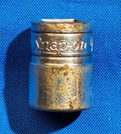 1959 Old Logo Snap-on F-161 3/8" Drive 1/2" Shallow 12 Point Socket. Fixed Price $14.50.