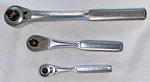 Craftsman -v- 44985 1/2 43784 3/8 43185 1/4 Drive Piece Ratchet Set Usa. Fixed Price $48.50.