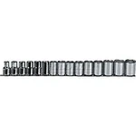 Proto B333007 15 Piece 6 Point 1/2" Drive Metric Socket Set. Fixed Price $137.78.