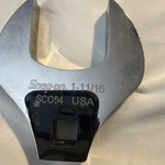 Snap-on Crowsfoot 1/2" Drive -11/16 SC054. Fixed Price $72.00.