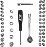 Performance Tool W1177 47PC Socket & Bit Set Ratchet Wrench Sae Metric Kit. Fixed Price $21.99.