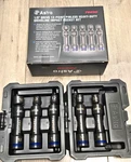 Astro Tools 78250, 5PC Universal Extended Drive Line Socket Set, 12PT, 1/2DR. Fixed Price $102.29.