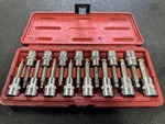 Mac Tools 15-PC. 3/8" Drive Sae And Metric Speed Allen Hex Bit Set- SXAB15B. Fixed Price $149.99.