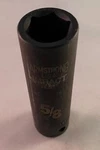 Armstrong 20-220 Black Oxide 1/2" Drive 6 Point 5/8" Deep Impact Socket Usa. Fixed Price $6.00.