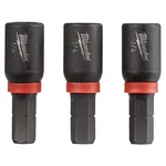 Milwaukee Tool 49-66-4512 Shockwave 1/4" Insert Nutdriver (3 Pk). Fixed Price $6.47.