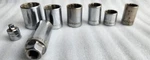 Craftsman Sockets 1/2 Drive 12-POINT 1-1/16, 15/16, 7/8, 3/4... Vtg Usa. Fixed Price $19.99.