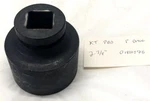 Kt Pro D1810S76 1" Drive 2-3/8" 6-POINT Impact Socket Free Shipping!!!. Fixed Price $42.95.