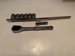 **sale** New Craftsman Ratchet 1/2 Drive 8 Pc Socket (12 Point) Set. Fixed Price $39.99.