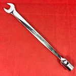 Snap-on 7/16" FHO14S 6-POINT Flex-head Open-end Combo Wrench Saltus. Fixed Price $29.95.