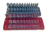 Gearwrench 1/4 Metric & Sae Shallow Mid 6 Point Sockets W/ Trays Semi-deep. Fixed Price $189.99.