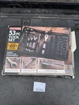 Sears Craftsman Usa Nos 53PC Mechanics Tool Socket Set W Pouch Box 33853. Fixed Price $209.00.