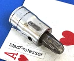 Snap-on 3/8 #4 Short Phillips Screwdriver Socket New Bit FP41B Usa. Fixed Price $25.95.