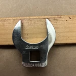 Snap-on Tools FC32A 3/8" Drive 1" Sae Open End Crowfoot Wrench Chrome Usa. Fixed Price $25.00.