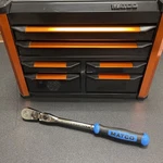 New! Matco Tools BFR128LFB 3/8" Drive 12-1/2" Locking Flex Head Ratchet Blue. Fixed Price $160.00.