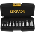 Lexivon Xzn Triple Square Spline Bit Socket Set, Premium M4 - M18, Black. Fixed Price $38.13.