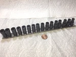 S-k Tools 16 Piece 1/4-INCH Drive Turbo Socket Set Usa Damaged Fastener Removal. Fixed Price $59.99.