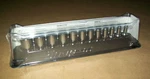 New Snap-on 1/4" Drive Thru 15 6-POINT Semideep Socket Set 112TMMSY. Fixed Price $199.99.