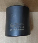 Gp Grey Pneumatic Tools 6PT 1/2" Drive 2024M Metric Socket. Fixed Price $9.99.