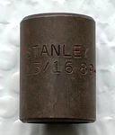 Stanley Tools 89-178, 1/2" Dr. 13/16" Impact Socket, Shallow, Point *usa Made*. Fixed Price $13.79.