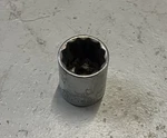 Craftsman 47517 12 Point 1/2 Drive Shallow Socket Sae Usa. Fixed Price $11.50.