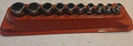 Snap On Usa 1/4" Drive Sae Point Socket Set 10 Pc TM06-TM18 Magnetic. Fixed Price $119.00.